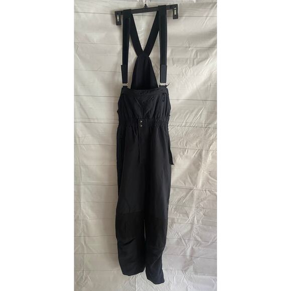 The North Face Ultrex Black Snow Bib Overalls With Double Knees Adult Medium - Picture 1 of 8